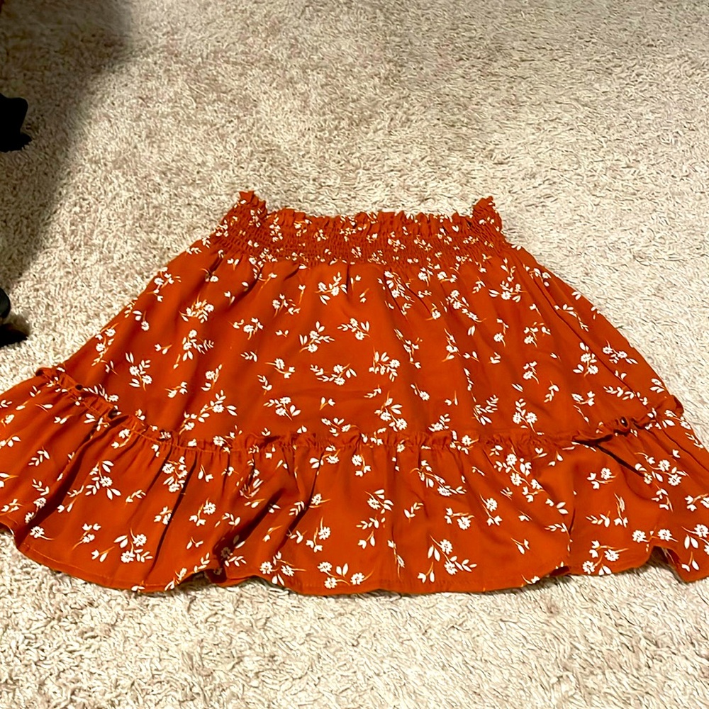 Knee length skirt